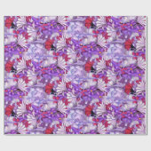 パープルサンフェアリーラッピング紙 ラッピングペーパー (フラット)