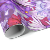 パープルサンフェアリーラッピング紙 ラッピングペーパー (ロールコーナー)