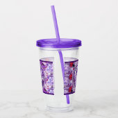 パープルサンフェアリー アクリルタンブラー (左)