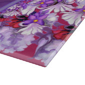 パープルサンフェアリー カッティングボード (角)