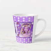 パープルサンフェアリー カフェラテマグ (右)