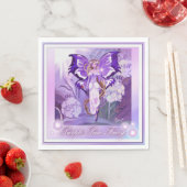 パープルサンフェアリー スタンダードランチョンナプキン (インサイチュ)