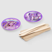 パープルサンフェアリー ハンドファン (組立なし)