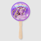 パープルサンフェアリー ハンドファン (正面)