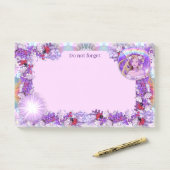 パープルサンフェアリー ポストイット (デスク)