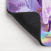 パープルサンフェアリー マウスパッド (コーナー)