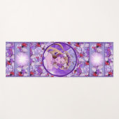 パープルサンフェアリー ヨガマット (正面(横))