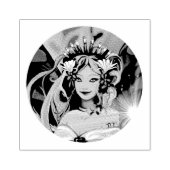 パープルサンフェアリー ラバースタンプ (インプリント)