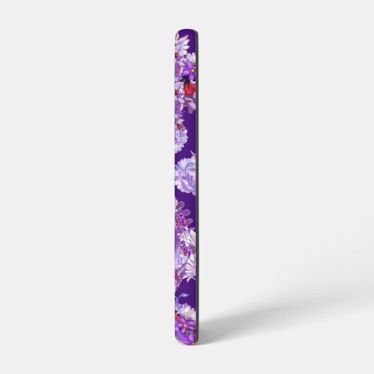 パープルサンフェアリー SAMSUNG GALAXYケース (左側面)