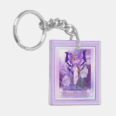 パープルサンフェアリーKeychain キーホルダー (正面左)