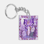パープルサンフェアリーKeychain キーホルダー (正面左)
