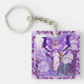 パープルサンフェアリーKeychain キーホルダー (正面)