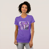 パープルサンフェアリーTシャツ Tシャツ (正面フル)