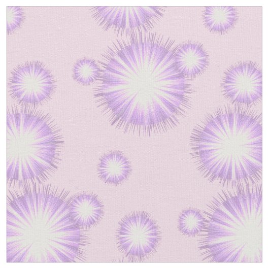 パープルサン妖精 ファブリック (クローズアップ)