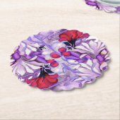 パープルサン妖精 ペーパーコースター (アングル)