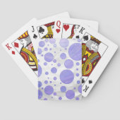 パープルサン水玉模様 トランプ (裏面)