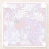 パープルサン フェアリー ガラスコースター (裏面)