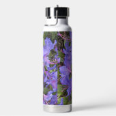 パープルシャクナゲ開花フローラ ウォーターボトル (右面)
