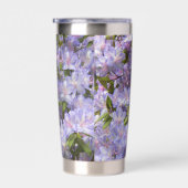 パープルシャクナゲ開花フローラ 保温保冷タンブラー (右面)