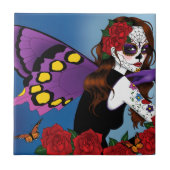 パープルシュガースカル妖精 タイル (正面)