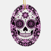 パープルシュガースカル セラミックオーナメント (裏面)