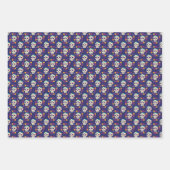 パープルシュガースカル ラッピングペーパーシート (正面2)