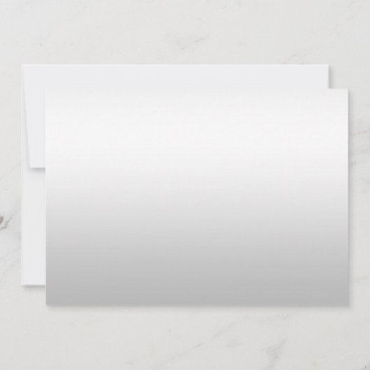 パープルシルクボウブラックシークインズ18誕生日 招待状 (裏面)