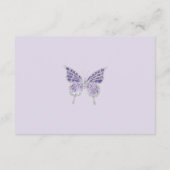 パープルシルバーキンセアニェラミスカンス15アノスRSVP エンクロージャーカード (裏面)