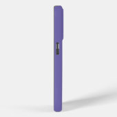 パープルシルバーグリッターハート Case-Mate iPhoneケース (裏面 / 右)