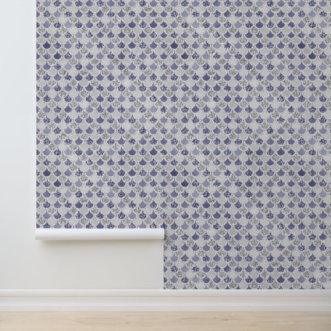 パープルシルバーグリッター人魚 壁紙 (アプリケーション)