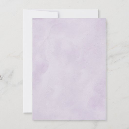 パープルシルバーフローラ開花幾何学日付を保存 (裏面)