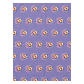 パープルシーシェルビーチパーティー テーブルクロス (正面)