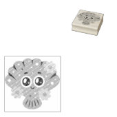 パープルシーシェル ラバースタンプ (押印)