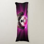 パープルシーズー（犬）Tzu ボディピロー (正面縦)