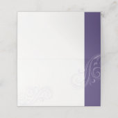 パープルシーティングカード、キャロリン結婚ズ・コレクション プレイスカード (外部開封)