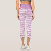 パープルシートミュージック カプリレギンス (裏面)