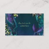 パープルシーホースラベル エンクロージャーカード (裏面)