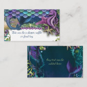 パープルシーホースラベル エンクロージャーカード (正面/裏面)