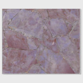 パープルジェイドマーブルプリントラッピング紙 ラッピングペーパー (フラット)
