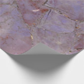 パープルジェイドマーブルプリントラッピング紙 ラッピングペーパー (角)