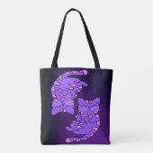 パープルジェミニキテンス トートバッグ (裏面)