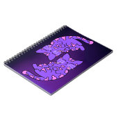 パープルジェミニキテンス ノートブック (左側)