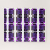 パープルジェムストーンクラウンチャクラ ジグソーパズル (横)