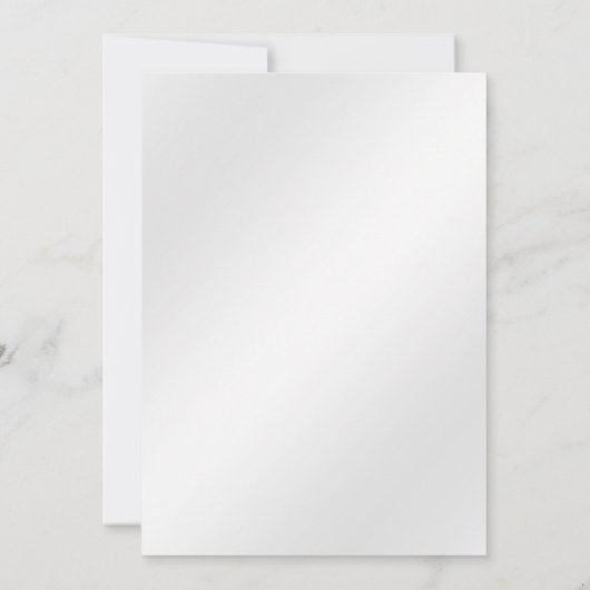 パープルジェムストーン結婚フローラ 招待状 (裏面)