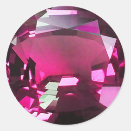 パープルジェムストーン ラウンドシール