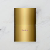 パープルジェム＆パール感謝カード サンキューカード (内部)