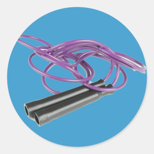 パープルジャンプロープ ラウンドシール (正面)