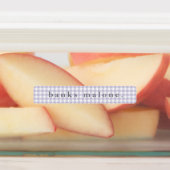 パープルジンガム防水名 ラベル (貼付)