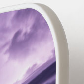 パープルスカイ稲妻ストライクモノグラムの ピックルボールラケット (左詳細)