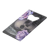 パープルスカルクール クレジットカード栓抜き (正面アングル)